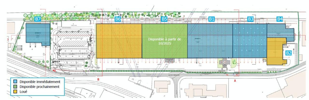 Entrepôt classe b Savigny-le-Temple 45162m² Location entrepôt classe b Savigny-le-Temple Seine-et-Marne OLLOG2112168 2